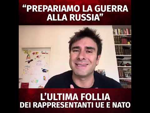 Di Battista – “Prepariamo la guerra alla Russia”. L’ultima follia di UE e NATO (21.01.25)