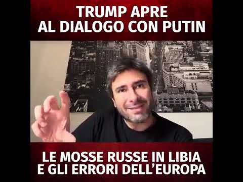 Di Battista – Trump apre al dialogo con Putin, le mosse russe in Libia (23.12.24)