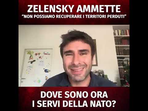 Di Battista – Zelensky ammette: “Non possiamo recuperare i territori perduti” (18.12.24)