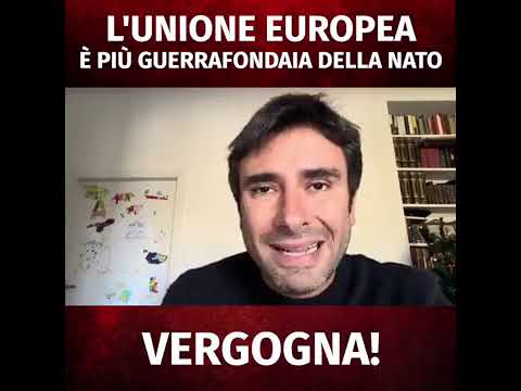 Di Battista – L’Unione Europea è più guerrafondaia della NATO. Vergogna!(16.12.24)