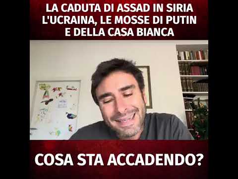 Di Battista – La caduta di Assad in Siria, l’Ucraina, le mosse di Putin e della Casa B… (10.12.24)