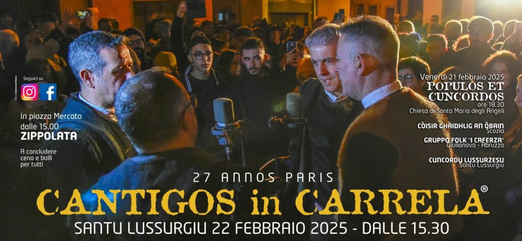 “I Caferza”: gruppo di musica popolare giuliese sarà ospite in Sardegna