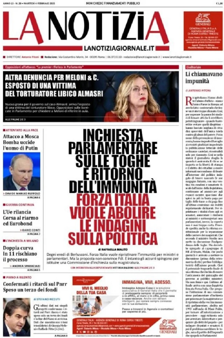 Prima Pagina – La Notizia