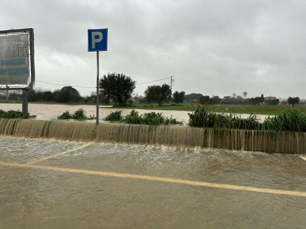 Emergenza maltempo: allagamenti a Giulianova