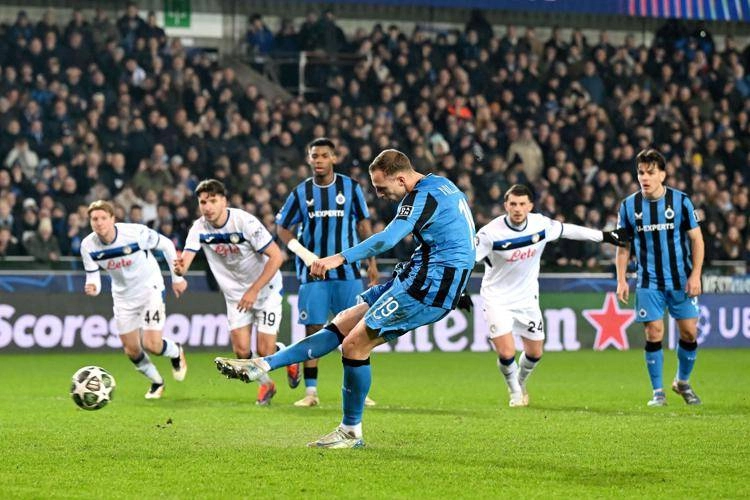 Champions, Bruges-Atalanta 2-1: rigore affonda nerazzurri al fotofinish