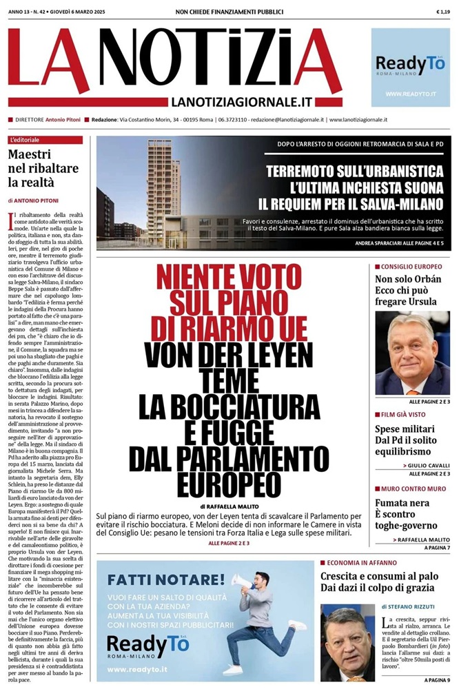 Prima Pagina - La Notizia